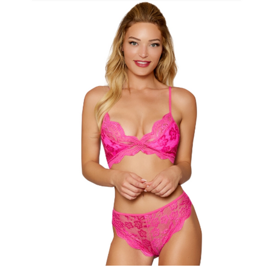 Soft Cup Bralette w/ Matching Panty